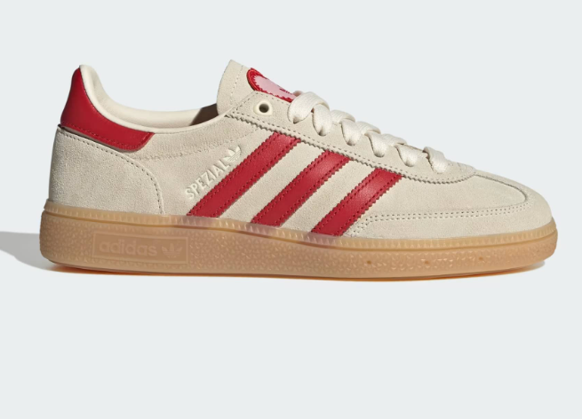 Adidas Handball Spezial Women's Casual Shoes Valentine's Day Gift Date Gift Comfort Cushioned Leather KH9044